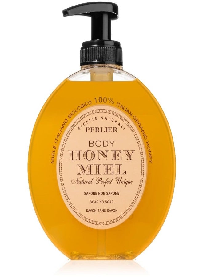 Perlier Honey Miel Delicate Liquid Soap Nourishing formula for face, hands, body - 300ml